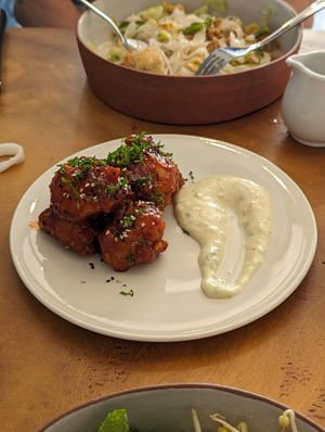 Cauliflower bites at Sundays  in Phnom Penh