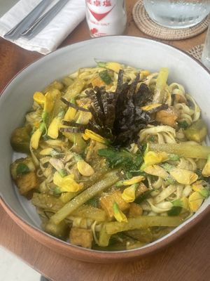 Samlor Korko noodle, Khmer dish with a twist   at Sundays  in Phnom Penh