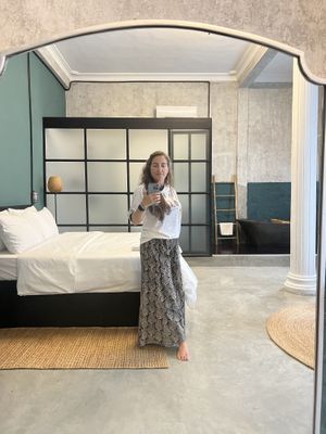 The room #Veganuary at Sundays  in Phnom Penh