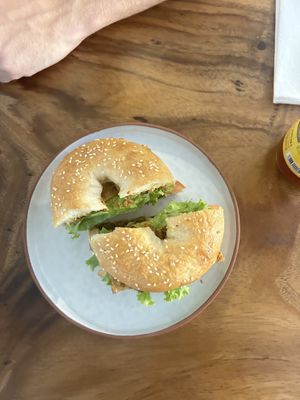 phnom penh bagel  at Sundays  in Phnom Penh