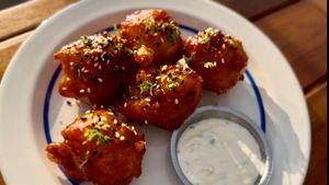 Cauliflower bites  at Sundays  in Phnom Penh