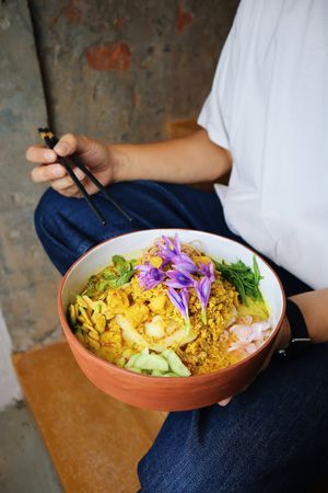 Nom Banh Chok Samlor Namya at Sundays  in Phnom Penh