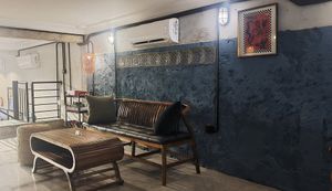 First floor seating area at Sundays  in Phnom Penh