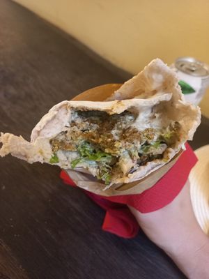  at Santo Falafel in Florence
