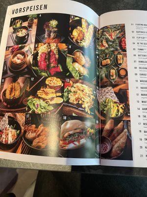 Menu  at Ginya Vegan House  in Hamburg