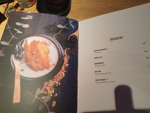 Menu at Ginya Vegan House  in Hamburg