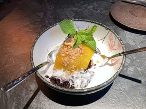 Mango Sticky Rice  at Ginya Vegan House  in Hamburg