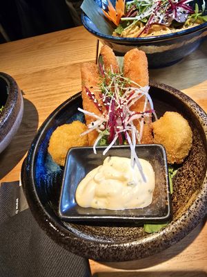 tempura veg  at Ginya Vegan House  in Hamburg