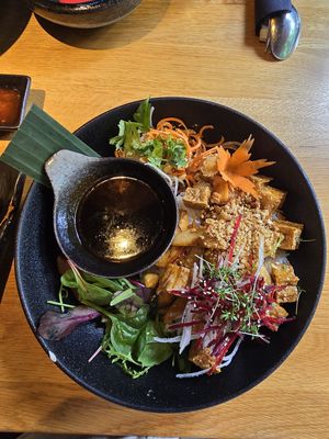 teriyaki tofu  at Ginya Vegan House  in Hamburg