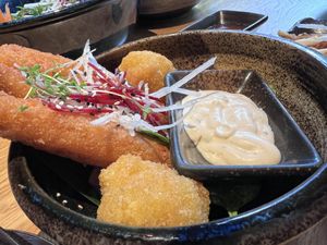 tempura veg  at Ginya Vegan House  in Hamburg