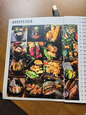 menu pics  at Ginya Vegan House  in Hamburg