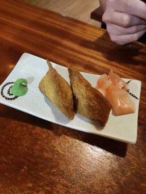 Tofu skins at Sakura Cuisine in Cork