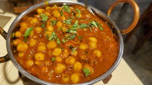 Chickpeas at India House in Sofia