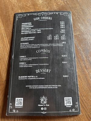   at Henry's Pub in Helsinki