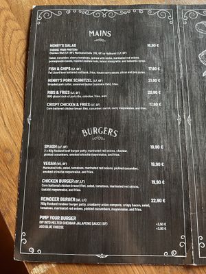   at Henry's Pub in Helsinki