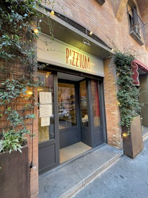   at Pizzium in Bologna