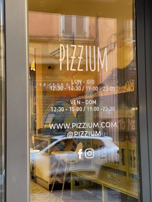   at Pizzium in Bologna