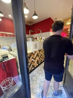   at Pizzium in Bologna