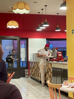   at Pizzium in Bologna