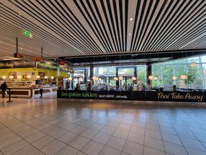 Inside seating at Det grønne køkken in Vejle