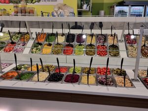 Buffet at Det grønne køkken in Vejle