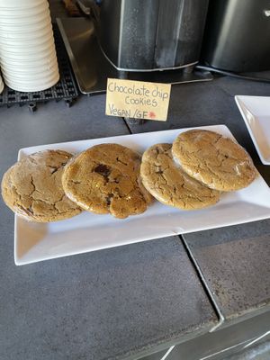 vegan (& gf!) cookies   at Bequest Coffee Co in Mill Creek