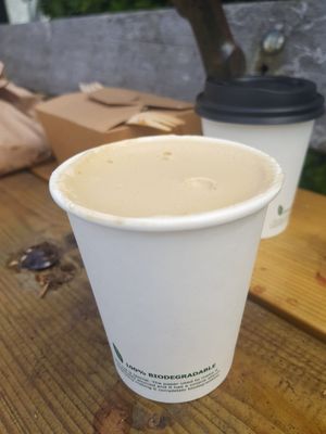 Great latte at Prism Coffee in Gateshead