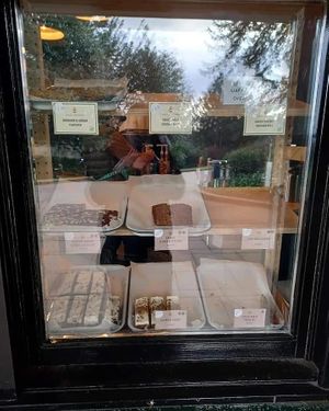 Food Selection (all food is vegan). at Prism Coffee in Gateshead