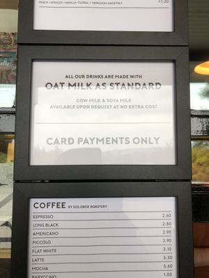 Brilliant   at Prism Coffee in Gateshead