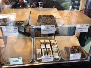 All cakes etc are vegan   at Prism Coffee in Gateshead