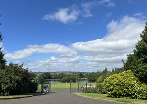 View from cafe   at Prism Coffee in Gateshead