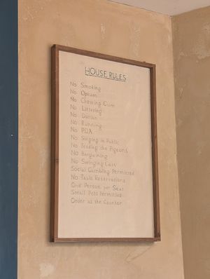  at Singapore Coffee House in Edinburgh