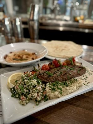 Plant-based Kofta Skewer  at Nomad Eatery in El Segundo