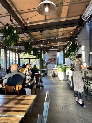 Inside Seating   at Nomad Eatery in El Segundo