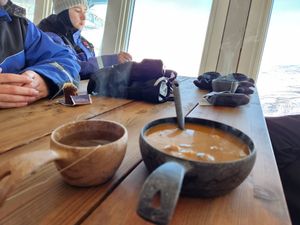  at Panorama Cafe in Abisko