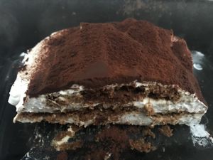 Tiramisutaart  at La Vertitude in Zottegem