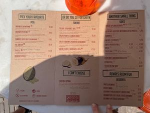 Menu   at Sababa Den Haag in The Hague