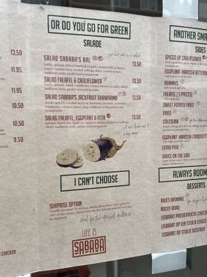   at Sababa Den Haag in The Hague