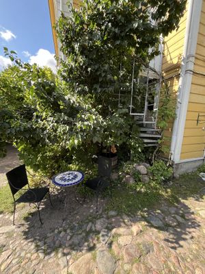 Backyard   at Tea and Coffee House Helmi in Porvoo