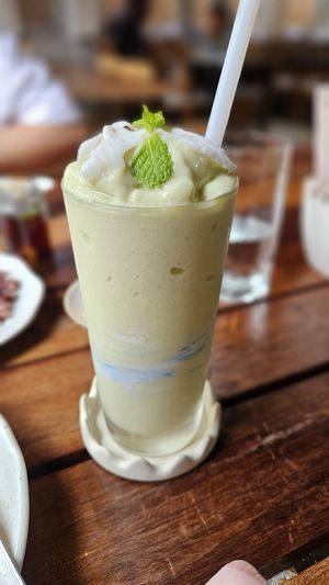 Avocado-Coconut Smoothie  at POHSOP in Chiang Mai