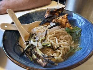 Miso shiitake ramen   at Miso Newcastle in Newcastle Upon Tyne
