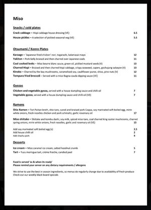   at Miso Newcastle in Newcastle Upon Tyne