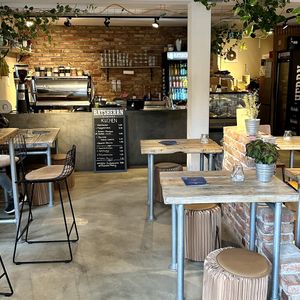 Cute interior   at Blaupause in Luebeck