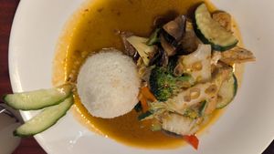 Tofu mit Gemüse at VN Vietnamesische Küch in Murnau