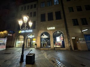 store front  at LUSH in Nuremberg