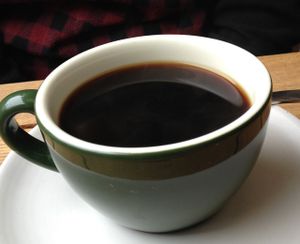 Long black at Earth to Table in Bondi Junction