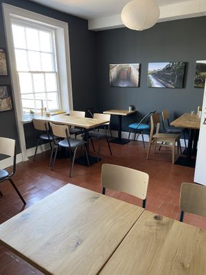 Upstairs seating   at Alex Gooch in Monmouth