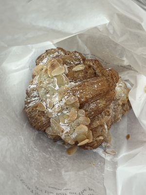 Almond croissant   at Alex Gooch in Monmouth