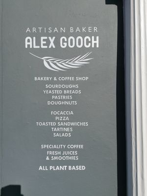Look out for the sign at Alex Gooch in Monmouth