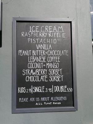 The ice cream was sensational! at Alex Gooch in Monmouth